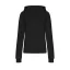 Just Hoods kapucnis Női pulóver, elején végig cipzárral AWJH050F, Deep Black-XL
