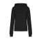 Just Hoods kapucnis Női pulóver, elején végig cipzárral AWJH050F, Deep Black-XS