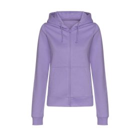   Just Hoods kapucnis Női pulóver, elején végig cipzárral AWJH050F, Digital Lavender-XS