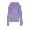 Just Hoods kapucnis Női pulóver, elején végig cipzárral AWJH050F, Digital Lavender-XS