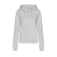 Just Hoods kapucnis Női pulóver, elején végig cipzárral AWJH050F, Heather Grey-S