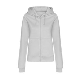   Just Hoods kapucnis Női pulóver, elején végig cipzárral AWJH050F, Heather Grey-XS