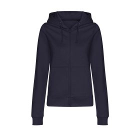   Just Hoods kapucnis Női pulóver, elején végig cipzárral AWJH050F, New French Navy-XS