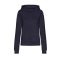 Just Hoods kapucnis Női pulóver, elején végig cipzárral AWJH050F, New French Navy-XS