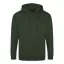 Just Hoods cipzáros kapucnis férfi pulóver AWJH050, Forest Green-XL