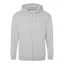 Just Hoods cipzáros kapucnis férfi pulóver AWJH050, Heather Grey-3XL