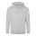 Just Hoods cipzáros kapucnis férfi pulóver AWJH050, Heather Grey-S