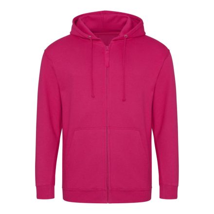 Just Hoods cipzáros kapucnis férfi pulóver AWJH050, Hot Pink-XL