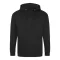 Just Hoods cipzáros kapucnis férfi pulóver AWJH050, Jet Black-5XL