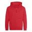 Just Hoods Gyerek cipzáras kapucnis pulóver AWJH050J, Fire Red-5/6