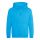 Just Hoods Gyerek cipzáras kapucnis pulóver AWJH050J, Hawaiian Blue-3/4