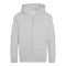 Just Hoods Gyerek cipzáras kapucnis pulóver AWJH050J, Heather Grey-9/11