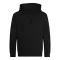 Just Hoods Gyerek cipzáras kapucnis pulóver AWJH050J, Jet Black-12/13