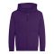 Just Hoods Gyerek cipzáras kapucnis pulóver AWJH050J, Purple-3/4