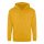 Just Hoods cipzáros kapucnis férfi pulóver AWJH050, Mustard-S