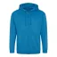 Just Hoods cipzáros kapucnis férfi pulóver AWJH050, Sapphire Blue-2XL