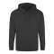 Just Hoods cipzáros kapucnis férfi pulóver AWJH050, Storm Grey-2XL