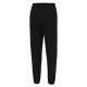 Just Hoods Uniszex jogging nadrág gumis aljjal AWJH072, Deep Black-2XL