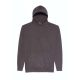 Just Hoods Uniszex mosott hatású kapucnis pulóver AWJH090, Washed Charcoal-XS