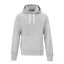Just Hoods Uniszex vastag oldalzsebes bélelt kapucnis pulóver AWJH100, Heather Grey-L