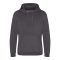 Just Hoods Uniszex kenguruzsebes kapucnis vastag pulóver AWJH101, Charcoal-3XL