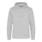 Just Hoods Uniszex kenguruzsebes kapucnis vastag pulóver AWJH101, Heather Grey-S