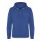Just Hoods Uniszex kenguruzsebes kapucnis vastag pulóver AWJH101, Royal Blue-XL