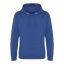 Just Hoods Uniszex kenguruzsebes kapucnis vastag pulóver AWJH101, Royal Blue-XL