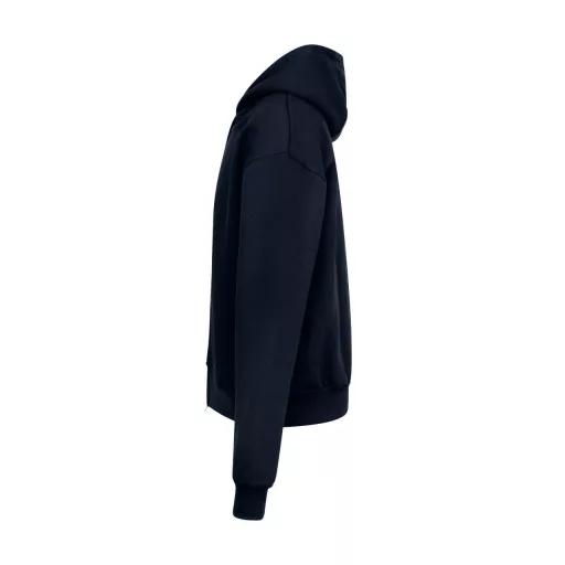 Nagyon vastag, túlméretezett cipzáros-kapucnis pulóver Just Hoods AWJH125, New French Navy-M