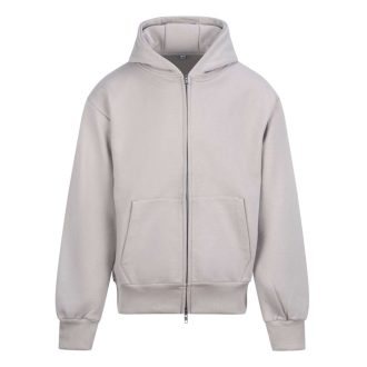   Nagyon vastag, túlméretezett cipzáros-kapucnis pulóver Just Hoods AWJH125, Natural Stone-XS
