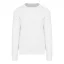 Just Hoods Uniszex vastag környakas pulóver AWJH130, Arctic White-3XL