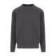 Just Hoods Uniszex vastag környakas pulóver AWJH130, Charcoal-S
