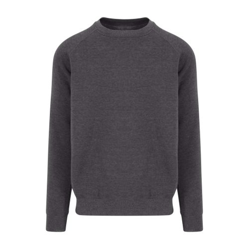 Just Hoods Uniszex vastag környakas pulóver AWJH130, Charcoal-XS