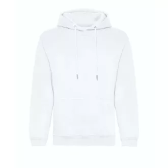   Just Hoods Uniszex organikus kapucnis pulóver AWJH201, Arctic White-XS