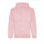 Just Hoods Uniszex organikus kapucnis pulóver AWJH201, Baby Pink-XS