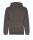 Just Hoods Uniszex organikus kapucnis pulóver AWJH201, Charcoal-XS