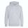 Just Hoods Uniszex organikus kapucnis pulóver AWJH201, Heather Grey-XS