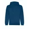 Just Hoods Uniszex organikus kapucnis pulóver AWJH201, Ink Blue-XS