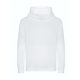 Just Hoods Gyerek organikus kapucnis pulóver AWJH201J, Arctic White-XXS