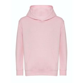  Just Hoods Gyerek organikus kapucnis pulóver AWJH201J, Baby Pink-XXS