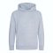 Just Hoods Gyerek organikus kapucnis pulóver AWJH201J, Heather Grey-XL