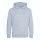Just Hoods Gyerek organikus kapucnis pulóver AWJH201J, Heather Grey-XXS