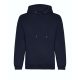 Just Hoods Uniszex organikus kapucnis pulóver AWJH201, New French Navy-M