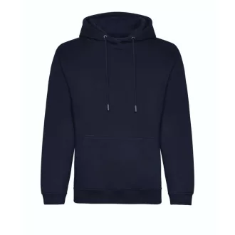   Just Hoods Uniszex organikus kapucnis pulóver AWJH201, New French Navy-XS