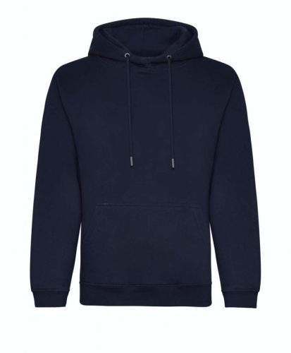 Just Hoods Uniszex organikus kapucnis pulóver AWJH201, New French Navy-XS