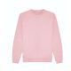 Just Hoods Uniszex kereknyakú organikus pulóver AWJH230, Baby Pink-2XL