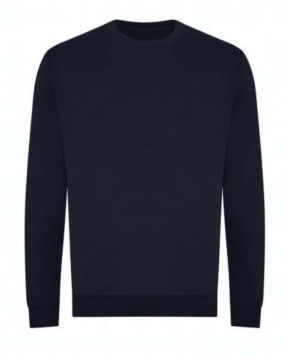 Just Hoods Uniszex kereknyakú organikus pulóver AWJH230, New French Navy-S