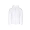 Just Hoods Uniszex organikus kapucnis cipzáras pulóver AWJH250, Arctic White-XS