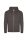 Just Hoods Uniszex organikus kapucnis cipzáras pulóver AWJH250, Charcoal-XL