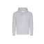 Just Hoods Uniszex organikus kapucnis cipzáras pulóver AWJH250, Heather Grey-XS